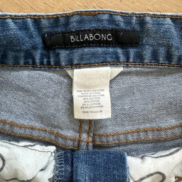 Billabong Laneway Cutoff Denim Shorts – Size 26 - Picture 3 of 5